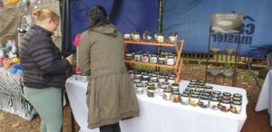 Hand Poured Crafted Candles Stall at Hazel Food Market