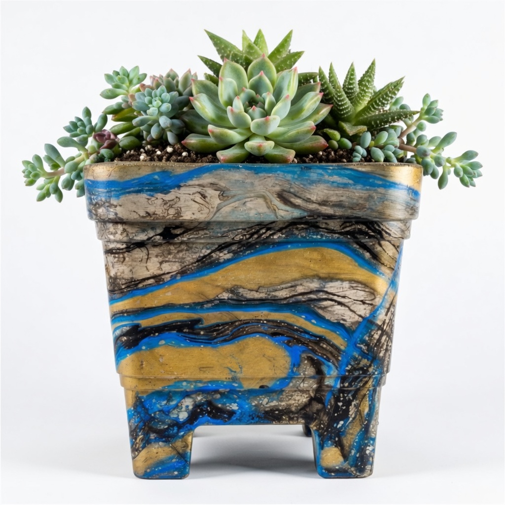 4-litre-square-concrete-planter