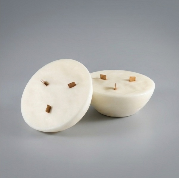 250g wax insert refill for concrete candle